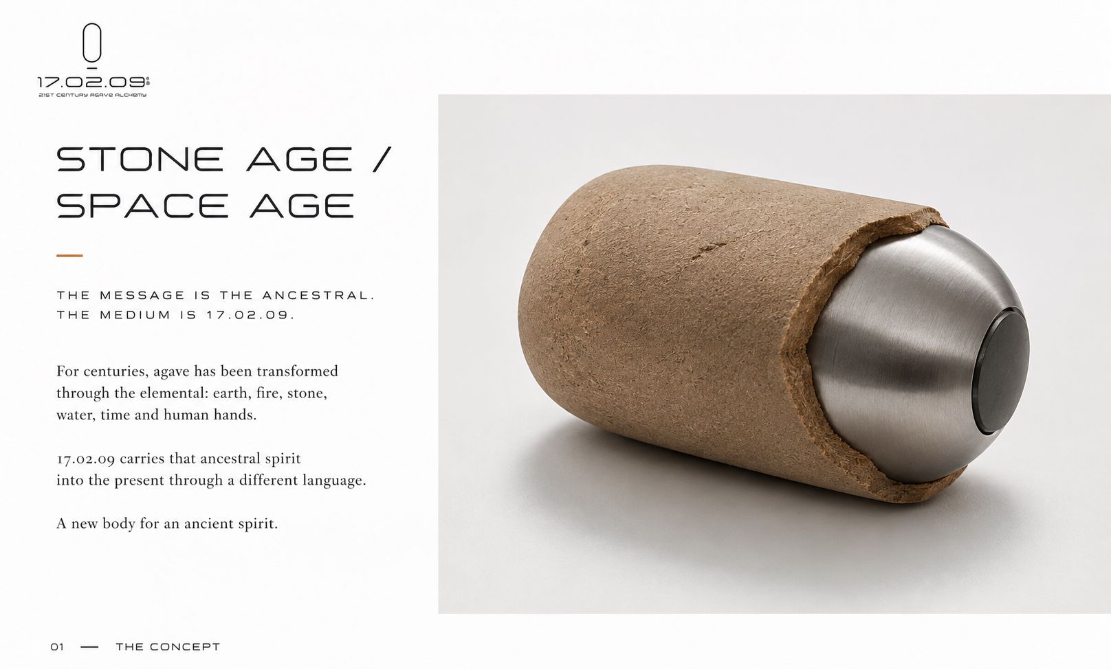 Collectible 17.02.09 bottle — luxury tequila bottle