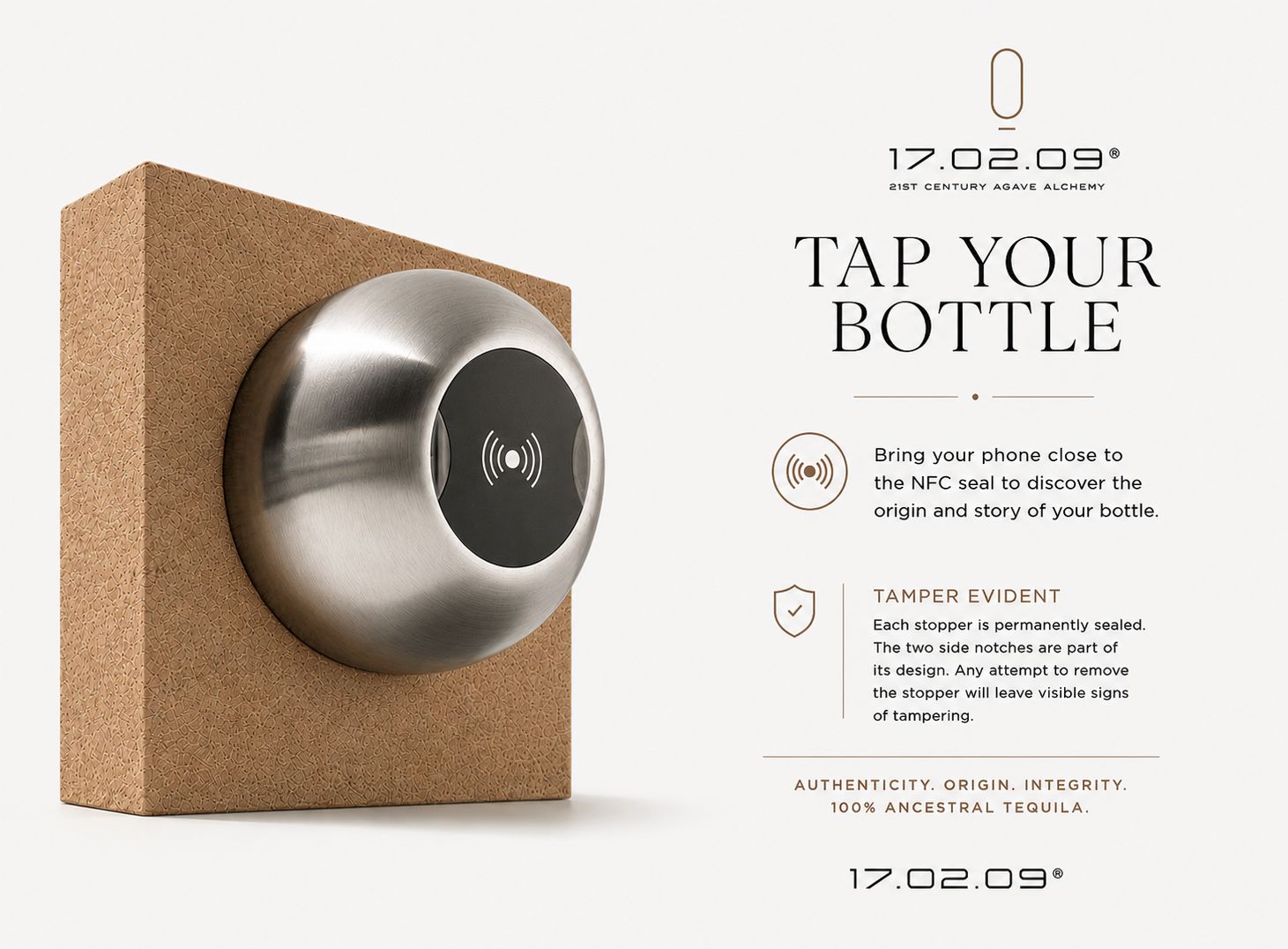 Tap Your Bottle — the ritual of tapping 17.02.09 tequila